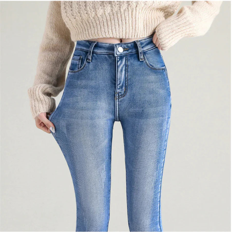 CozyDenim Fleece Jeans