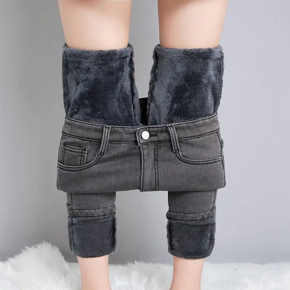 CozyDenim Fleece Jeans